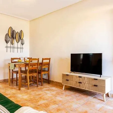 Groundfloor Pink Torrevista Lägenhet *