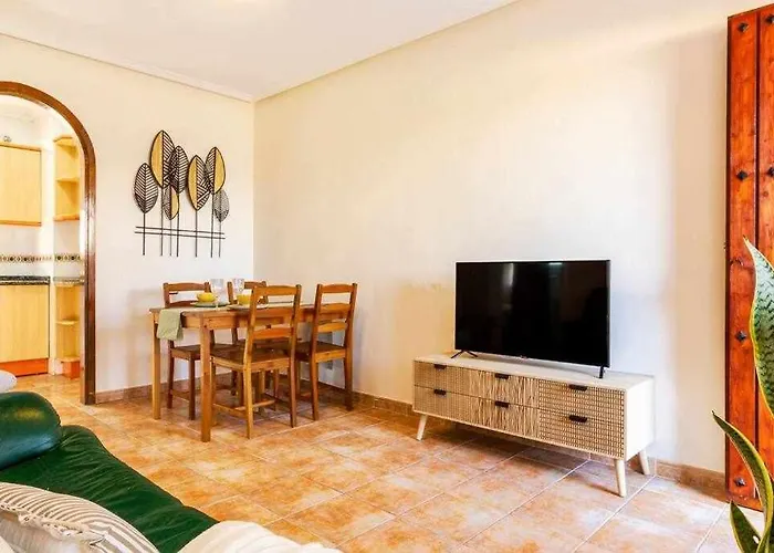 Groundfloor Pink Torrevista Lägenhet *