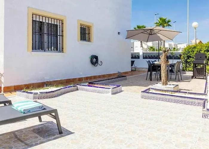 Groundfloor Pink Torrevista Lägenhet *