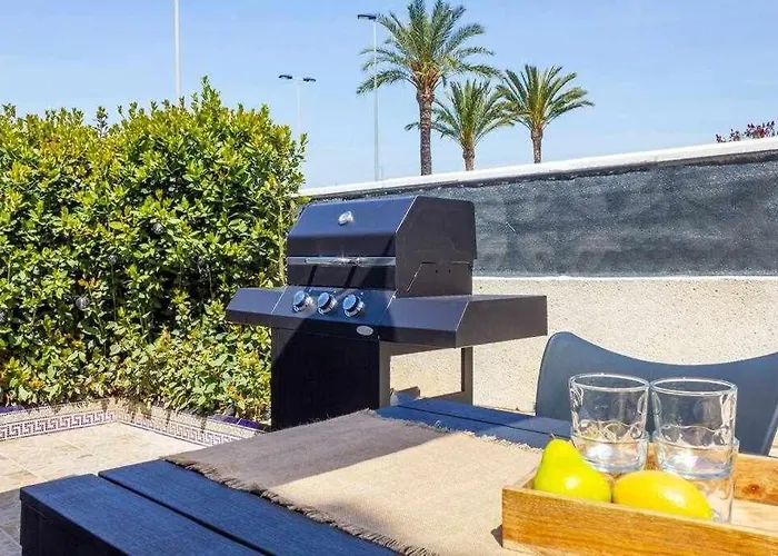 Groundfloor Pink Torrevista Lägenhet *